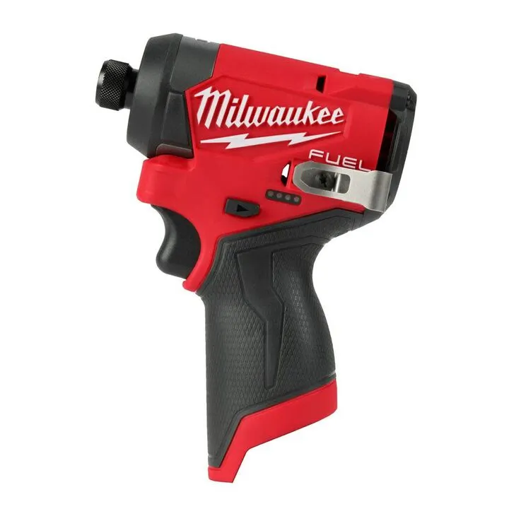Milwaukee M12 FUEL 1/4 inch Hex Impact Driver (Bare Tool) - Professional Grade Performance
