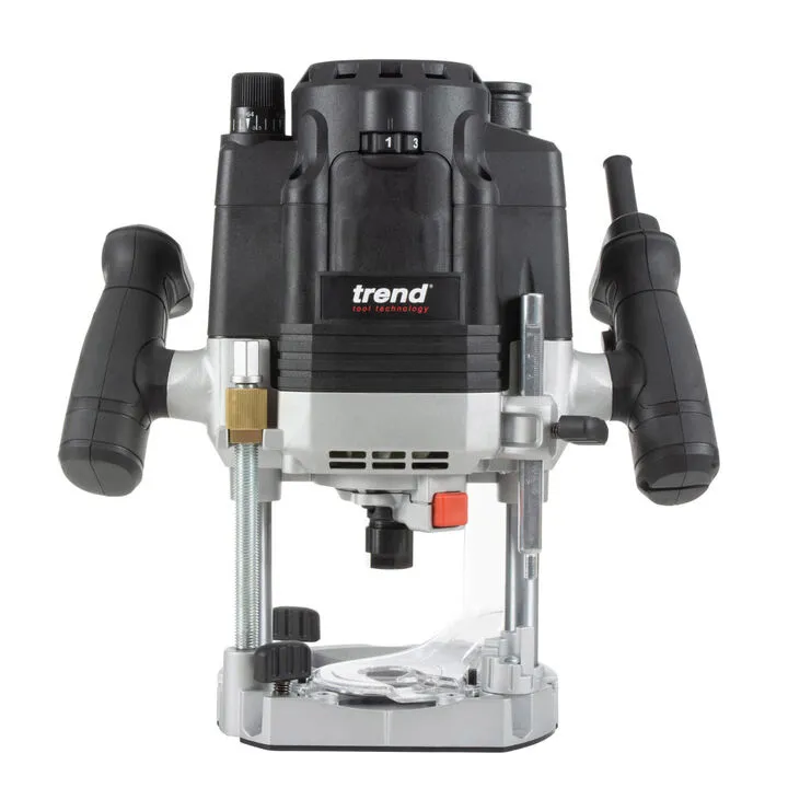 Trend T8 15A 1/2 Inch Dual-Mode Plunge Workshop Router - Professional Precision Series 3