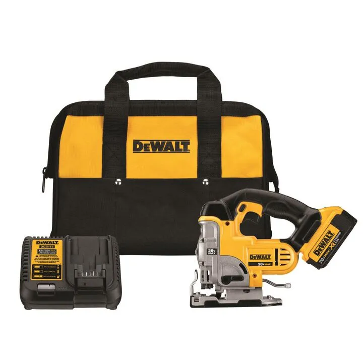DEWALT 20V MAX Lithium-Ion Cordless Jig Saw Kit - High-Performance Precision Tool
