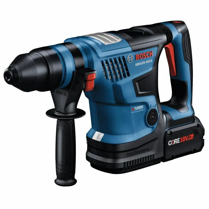 Bosch PROFACTOR 18V Bulldog 1 1/4in Rotary Hammer Kit - High-Performance Cordless Power 5