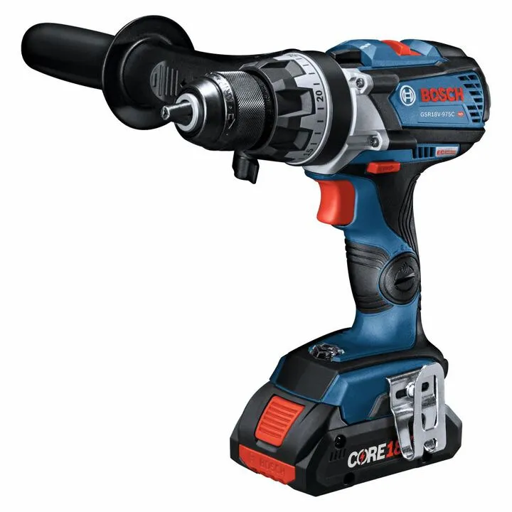 Bosch 18V 1/2in Drill/Driver Kit - Professional Grade Cordless Power 5