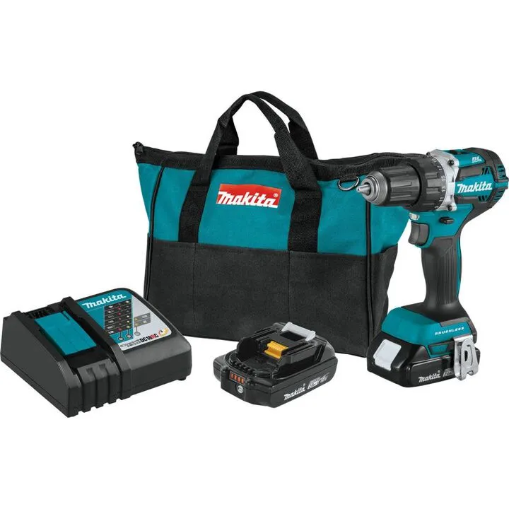 Makita 18V LXT Compact 1/2in Driver Drill Kit - Precision & Reliability for Home Projects