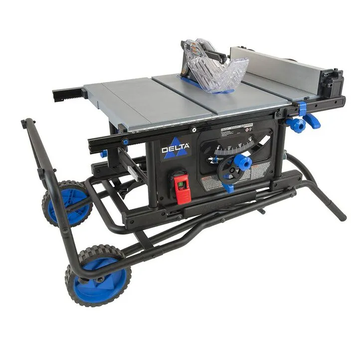 10-inch Portable Contractor Table Saw - Precision Engineered for Professionals 1