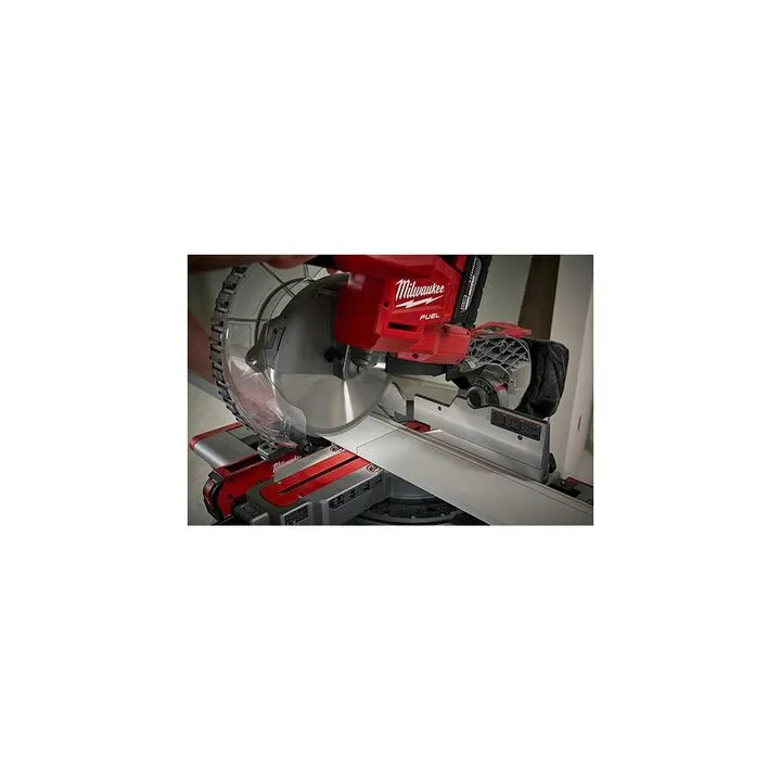 Milwaukee M18 10-Inch Cordless Miter Saw Kit with Heavy-Duty Folding Stand 3