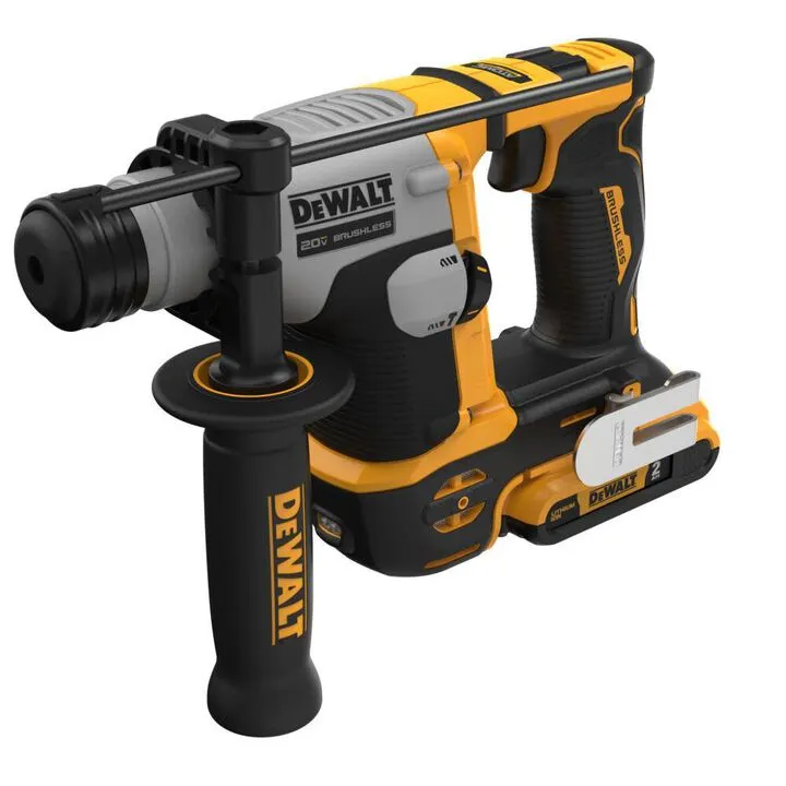 DEWALT ATOMIC 20V MAX 5/8in Brushless SDS PLUS Rotary Hammer Kit - Compact Professional Power 2