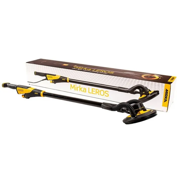 Mirka LEROS 950XCV 9-inch Wall Sander with Bag - Professional Dust-Free Finishing Tool 1