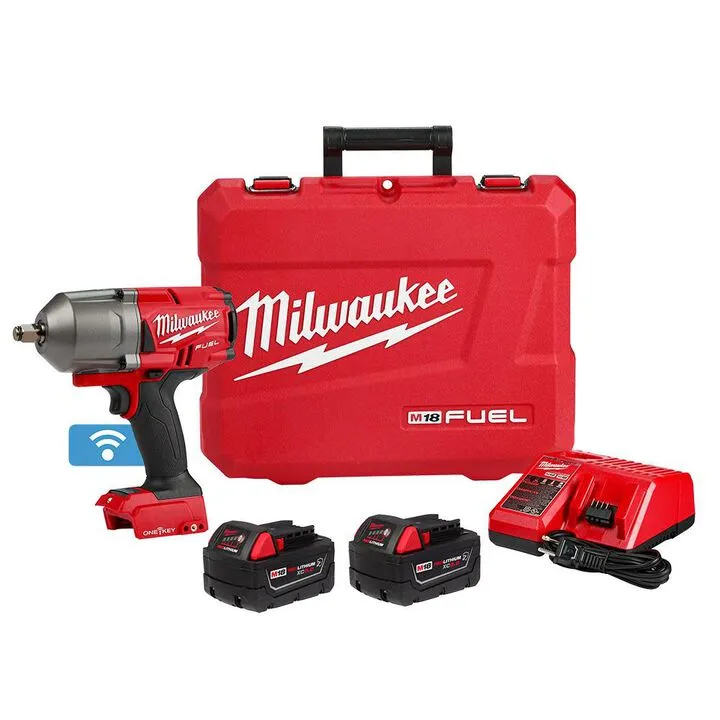Milwaukee M18 FUEL with ONE-KEY 1/2-inch High Torque Impact Wrench Friction Ring Kit 4