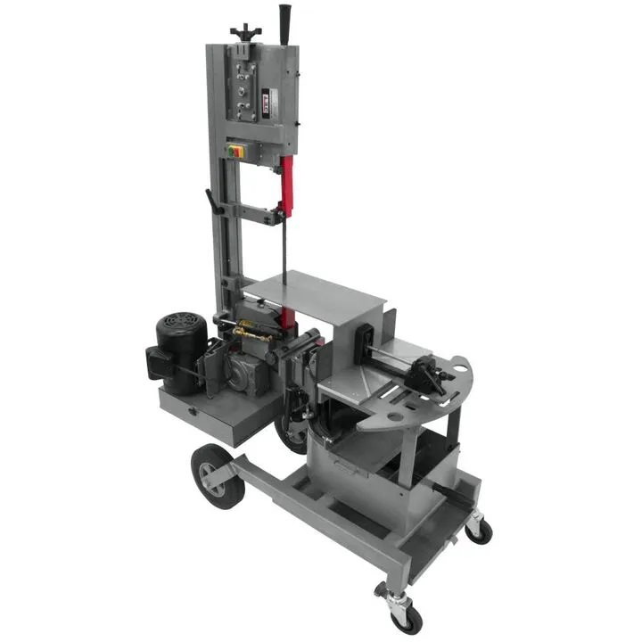 JET 8-Inch Horizontal/Vertical Metal Cutting Band Saw - Portable Industrial Precision 3