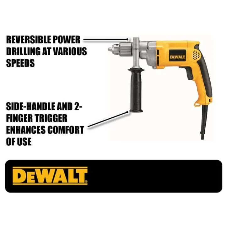 DEWALT DW235G 7.8 Amp Heavy-Duty 3/8-inch VSR Drill 2