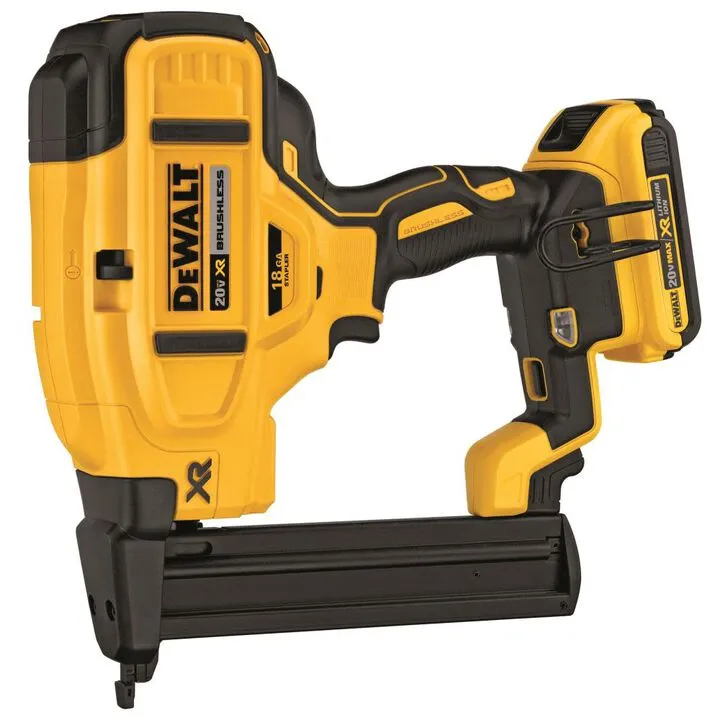 DEWALT 20V MAX XR 18 Gauge Narrow Crown Stapler Kit - Professional Performance Guide 1