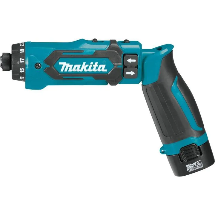 Makita 7.2V 1/4-inch Hex Driver Drill Kit with Auto-Stop Clutch 2