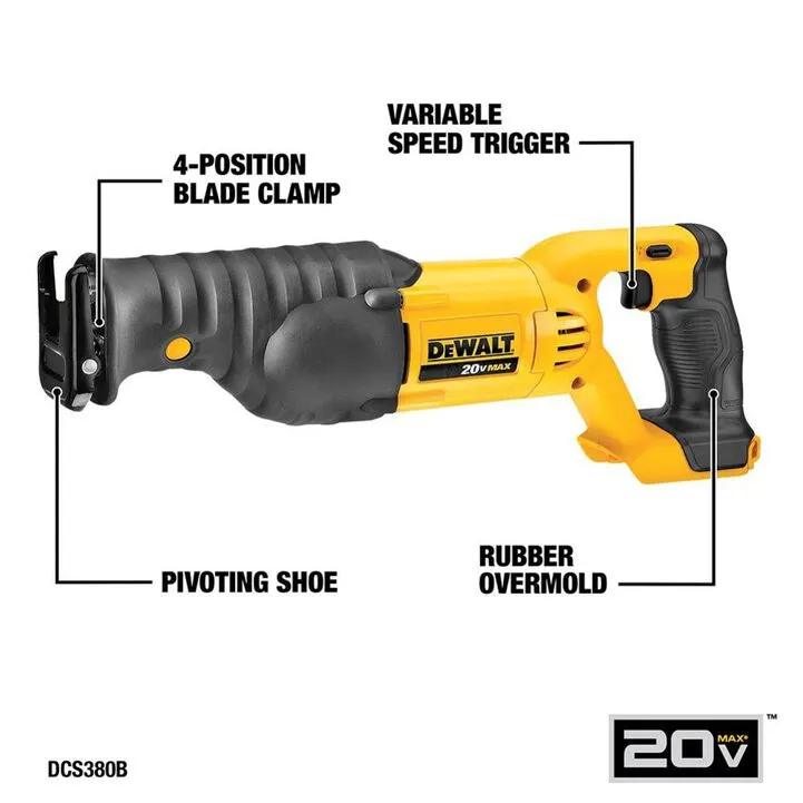 DEWALT 20V MAX Cordless 6-Tool Combo Kit - Professional Grade Performance 3