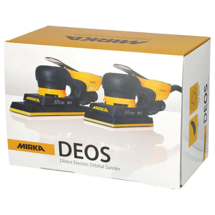 Mirka DEOS 343XCV 3mm Orbit 3 Inch x 4 Inch Electric Orbital Sander 7