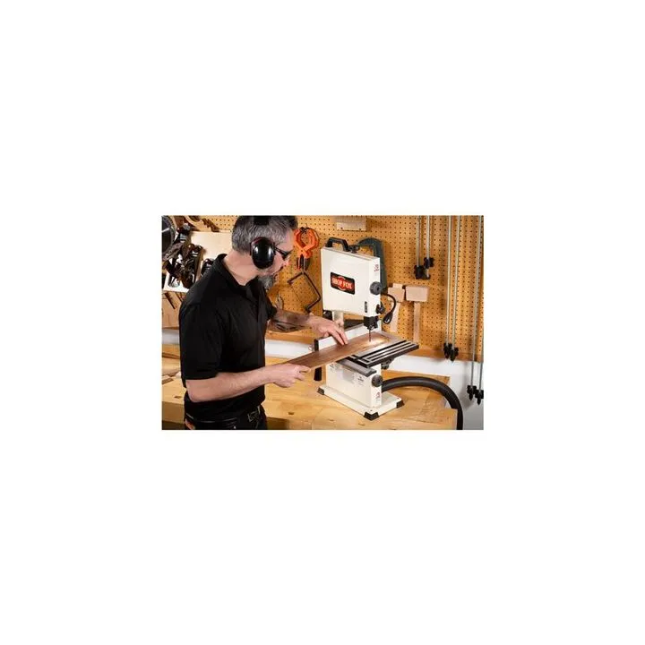 Shop Fox 9-Inch Benchtop Bandsaw - 1/3HP Precision Tool for Detail Woodworking 5