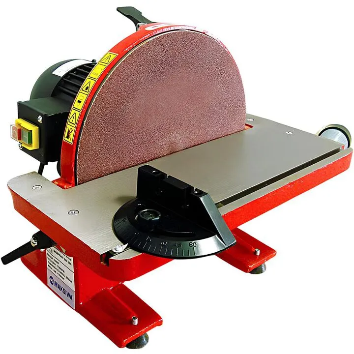 Maksiwa International 12-Inch Disc Sander - 1HP, 1720 RPM Single Phase