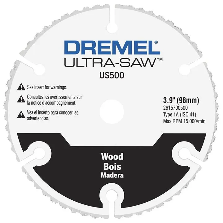 Dremel Ultra Saw 120V Compact Saw Tool Kit & 6-Piece Cutting Bundle 5