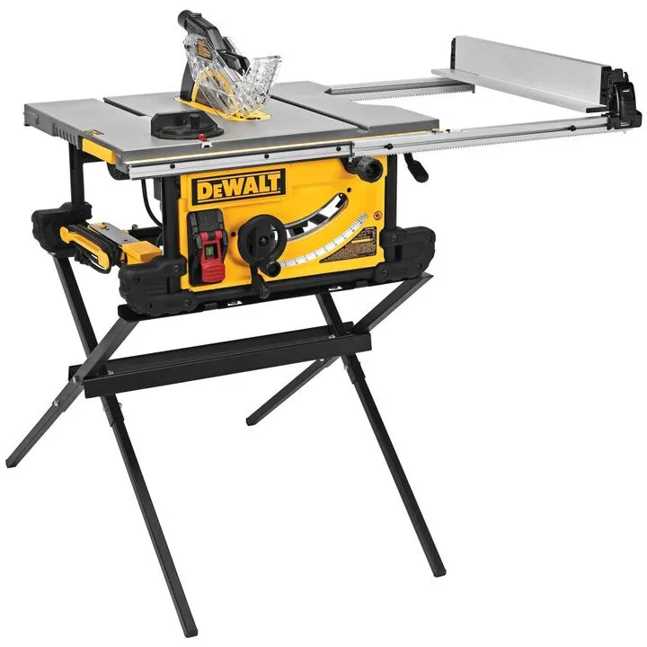 Professional Scissor Stand for DEWALT 10 In. Job Site Table Saw 2