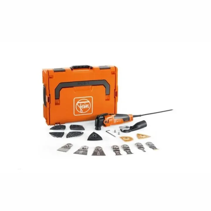 Fein Multimaster 500 Oscillating Multitool with L-Boxx & Accessory Set
