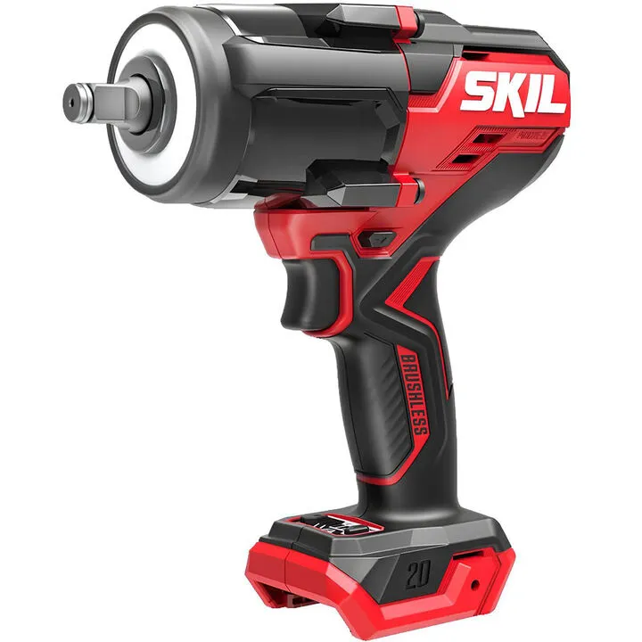 SKIL PWRCORE 20 Brushless 20V 1/2in Mid-Torque Impact Wrench (Bare Tool)