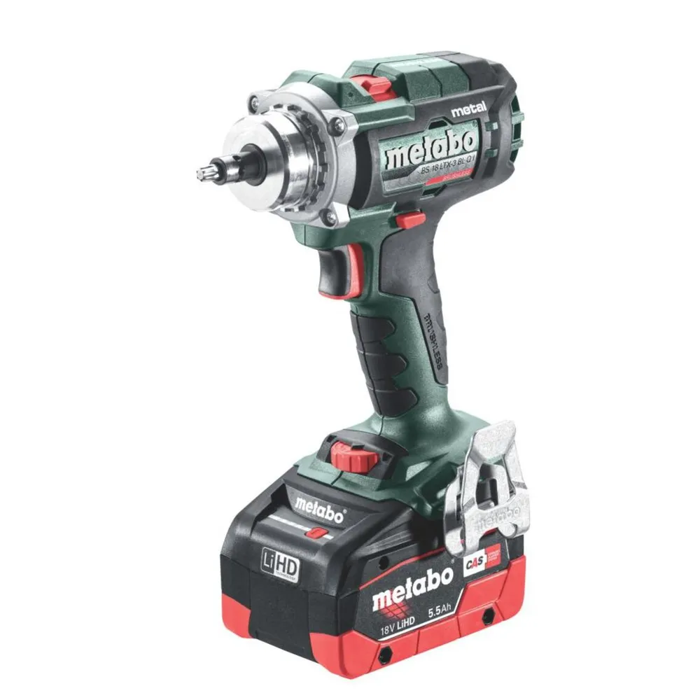 Metabo 18V Brushless Cordless 3-Speed Drill/Driver Kit - Professional Grade 2