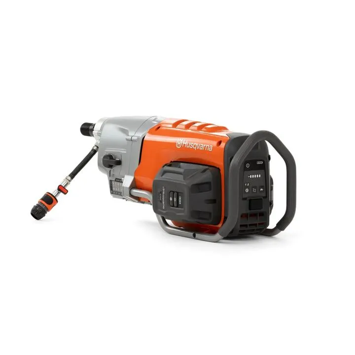 Husqvarna Construction 16 Inch DM 1 PACE 94V Battery Cordless Core Drill Kit 2