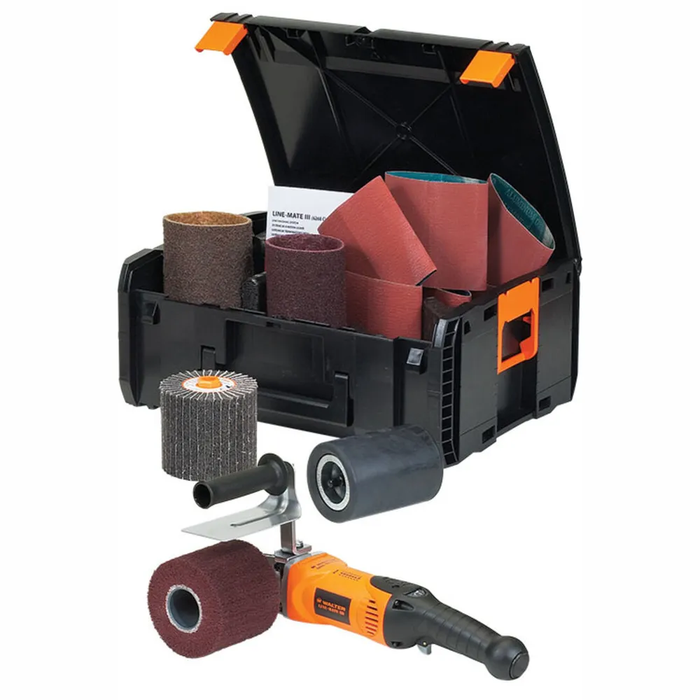 Walter Line-Mate III Professional Drum Sander Set - Precision Finishing System 1