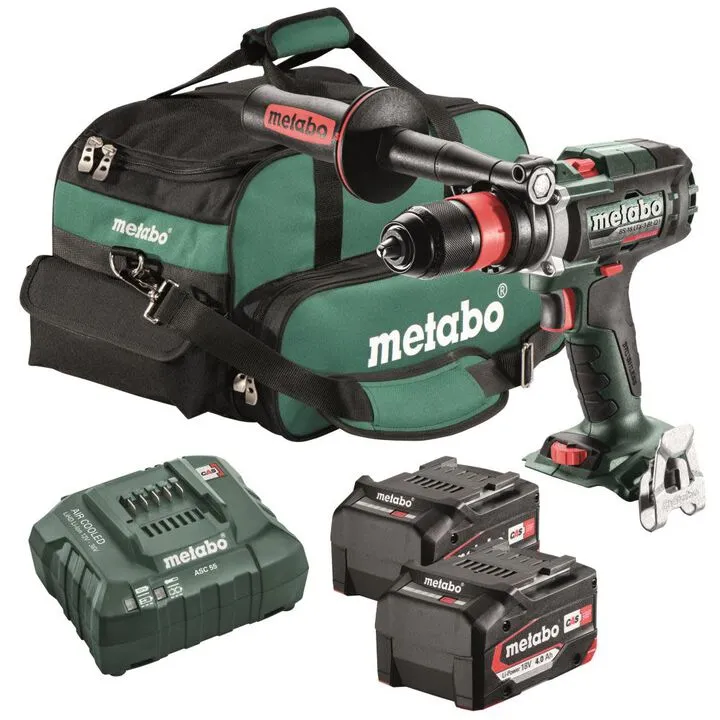 Metabo 18V 3-Speed Cordless Drill Driver 4Ah Kit