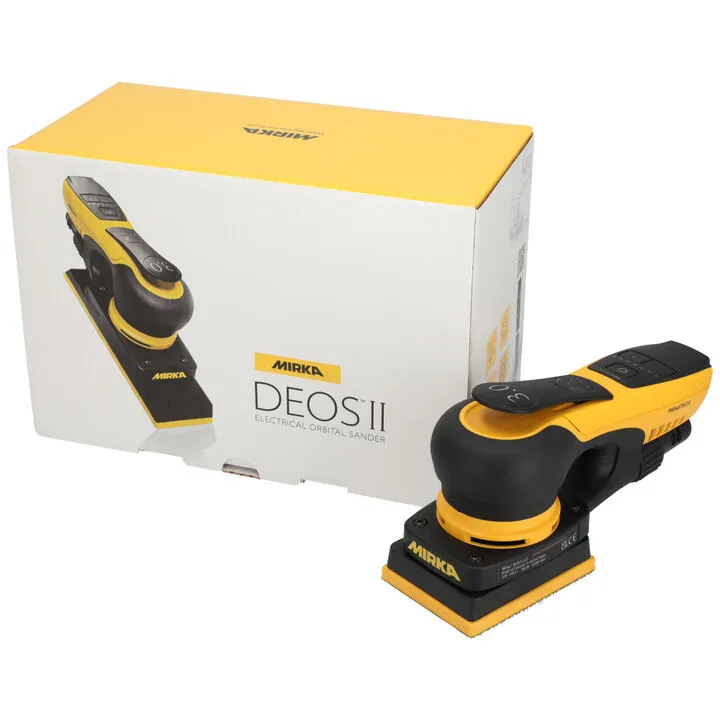 Mirka DEOS II 343X Electric Powered 3 Inch x 4 Inch 3mm Direct Orbital Sander 4