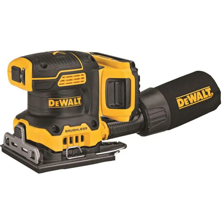 DEWALT 20V MAX XR Cordless 1/4 Sheet Variable Speed Sander Kit with 2.0 Ah Battery 2