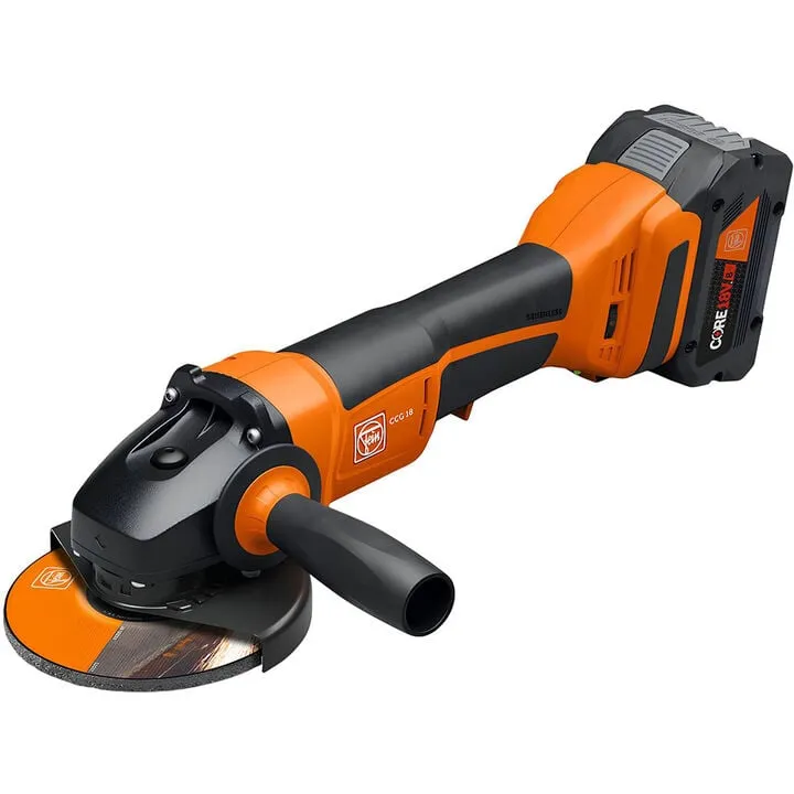 Fein SELECT 18V Cordless Angle Grinder CCG 18-125 10 AS (Bare Tool) - X-LOCK System