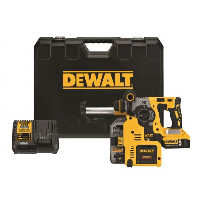 DEWALT 20V MAX 1-inch Rotary Hammer with Integrated Dust Collection System 3