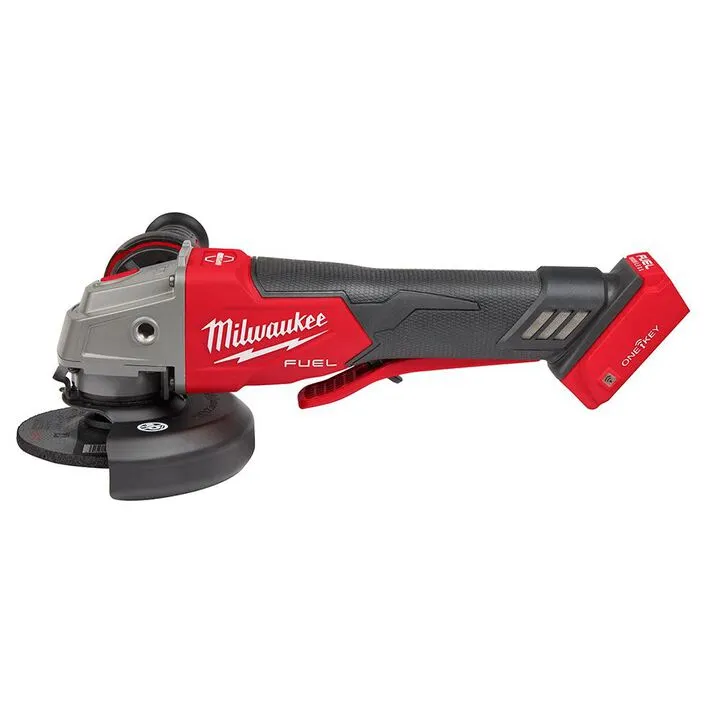 Milwaukee M18 FUEL 4-1/2 Inch / 5 Inch Braking Grinder with ONE-KEY (Reconditioned Bare Tool) 4