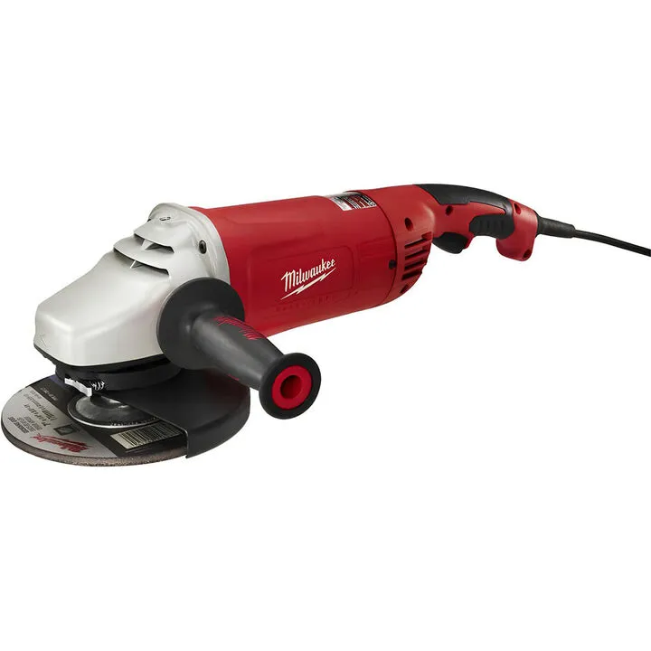 Milwaukee 15 Amp 7 in./9 in. Large Angle Grinder (Non Lock-on)