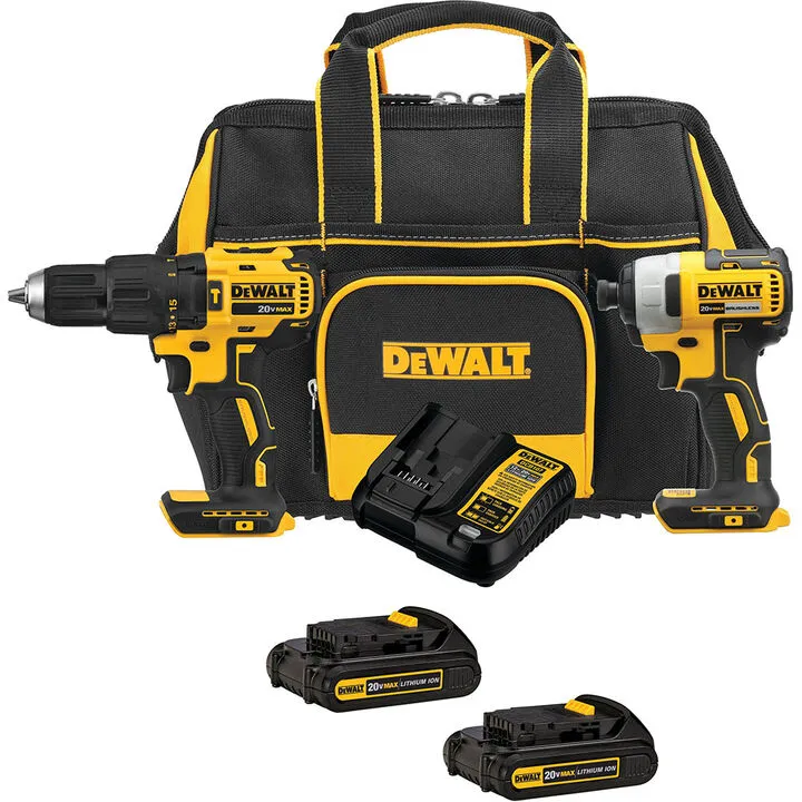 DEWALT 20V MAX Brushless 3-Tool Combo Kit - High-Performance Professional Bundle 7