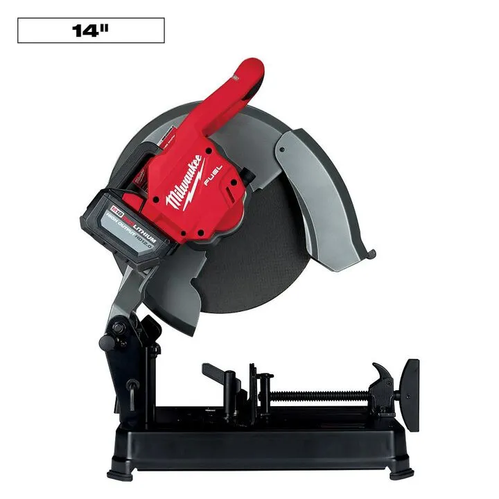 Milwaukee M18 FUEL 14-inch Abrasive Chop Saw Kit - Professional Grade Cordless Metal Cutting 4