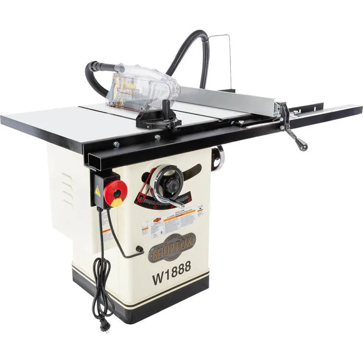 Shop Fox 10 Inch 2HP Hybrid Table Saw with Riving Knife - Professional Woodworking Solution
