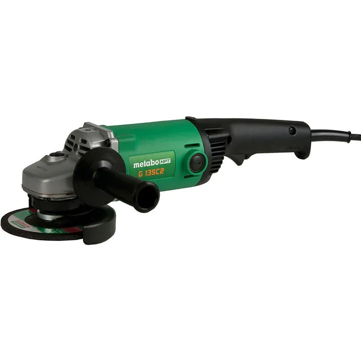 Metabo HPT 11-Amp 5-inch Angle Grinder with Non-Locking Paddle Switch