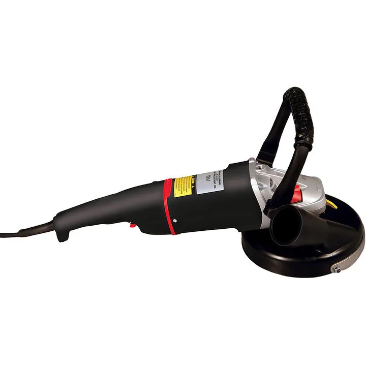 National Flooring Equipment 7in Handheld Angle Grinder - Professional Grade Surface Prep