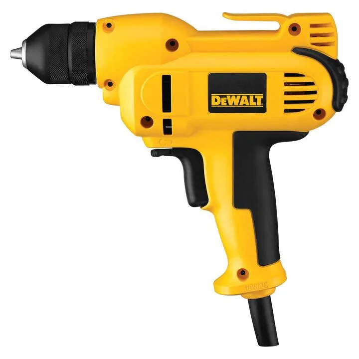 DEWALT 8-Amp 3/8-in Keyless Corded Drill with Heavy-Duty Carrying Case