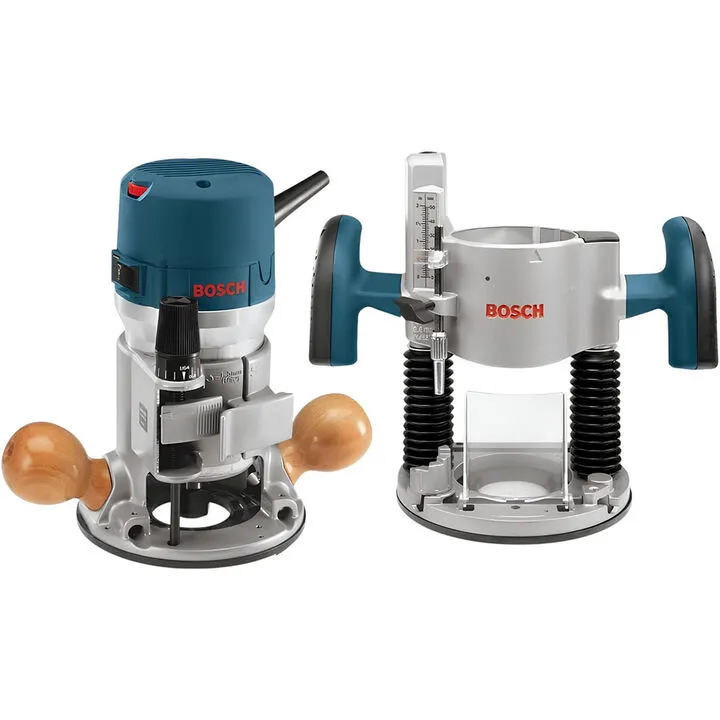 Bosch 2.25 HP Plunge and Fixed-Base Router Kit - Professional Precision Series