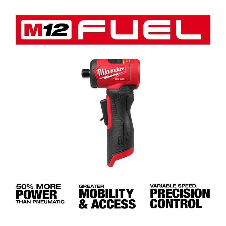 Milwaukee M12 FUEL 1/4 Inch Right Angle Die Grinder (Bare Tool) 2