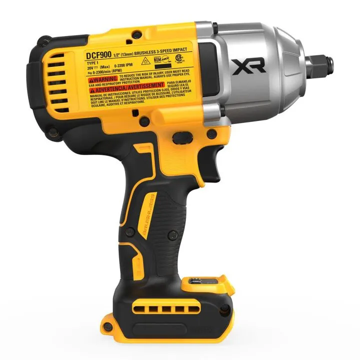 DEWALT 20V MAX XR 1/2in Impact Wrench with Hog Ring Anvil (Bare Tool) 2