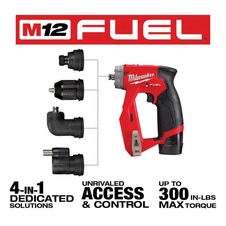 Milwaukee M12 FUEL Installation Drill/Driver Kit - Professional Grade Precision 2