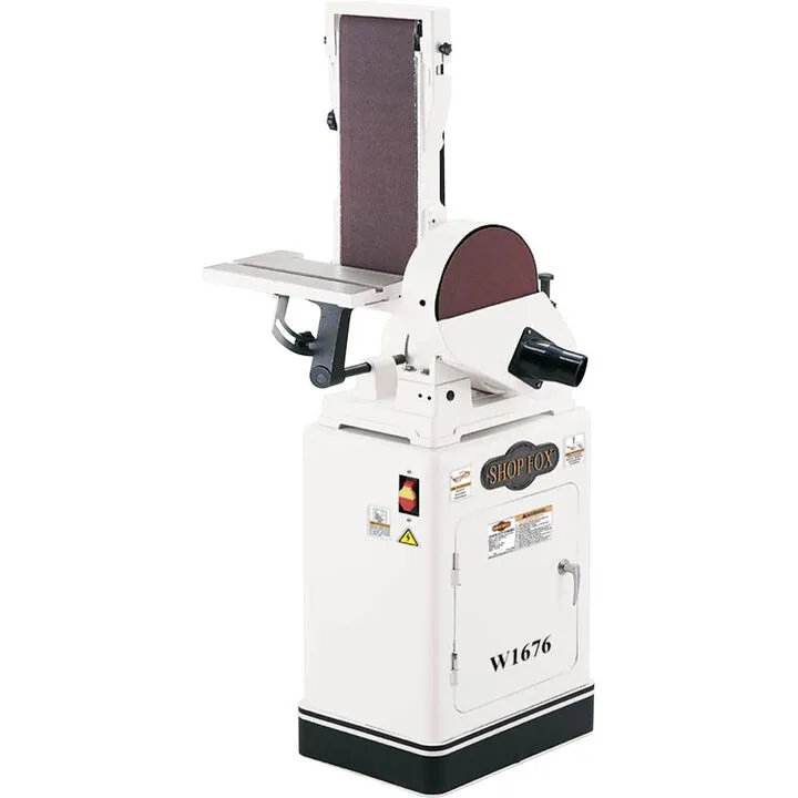 Shop Fox 6in Belt/10in Disc Combination Sander - 1HP 110/220V Powerhouse 1
