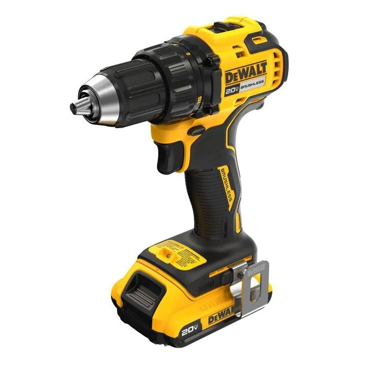 DEWALT 20V MAX Brushless Cordless 1/2 Inch Drill/Driver Kit - High-Performance Professional Tool 2