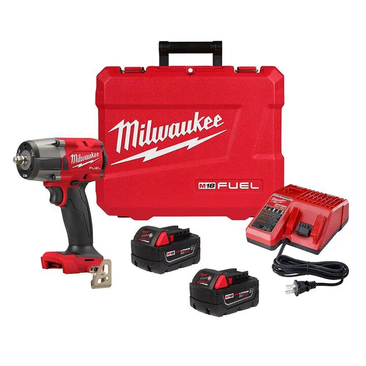 Milwaukee M18 FUEL 3/8-inch Mid-Torque Impact Wrench with Friction Ring Kit 4