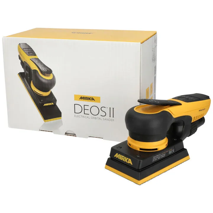 Mirka DEOS II 353X Electric Orbital Sander (3 inch x 5 inch, 3mm Orbit) 4