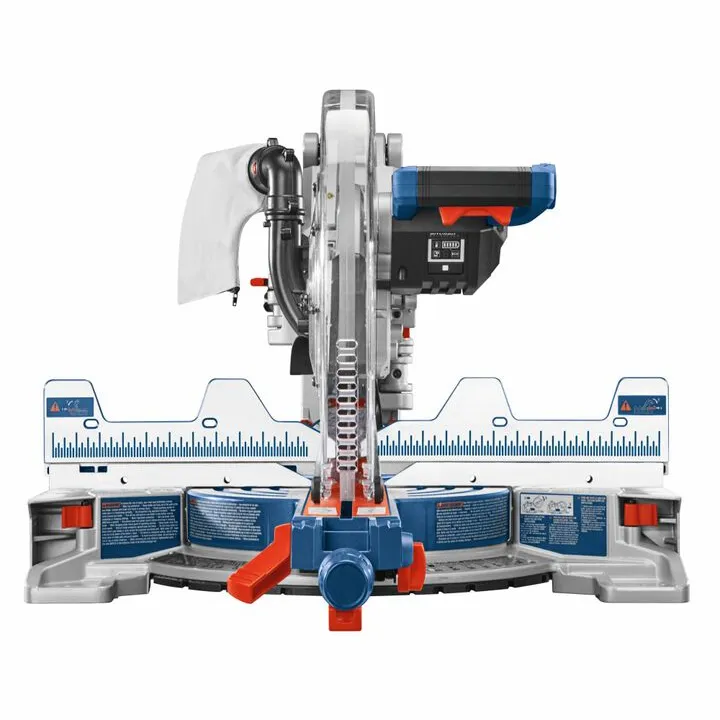 Bosch 18V 12-Inch Dual-Bevel Miter Saw Kit - Factory Reconditioned 4