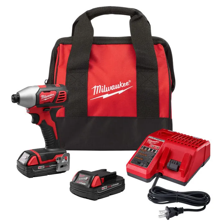 Milwaukee M18 1/4 in. Hex Impact Driver CP Kit - Professional Grade Fastening Solution