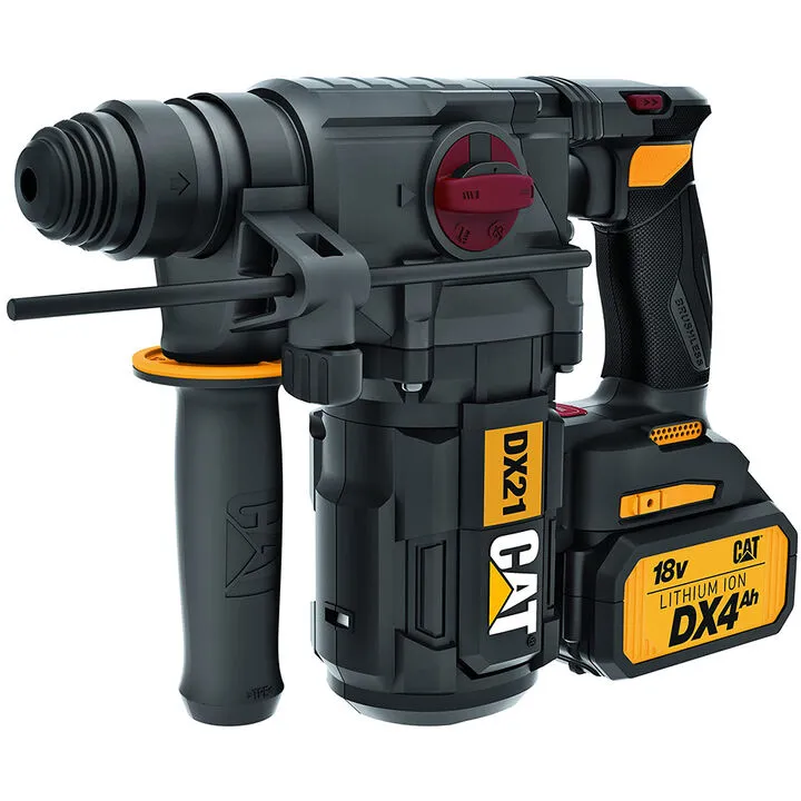 CAT 18V 1-inch Cordless SDS-Plus Rotary Hammer Drill - Dual Battery Kit